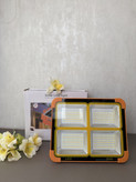 چراغ خورشیدی سولار Solar LED Light اورجینال با 288 لامپ LED و 4 باتری ضدآب برای کمپینگ و فضای باز